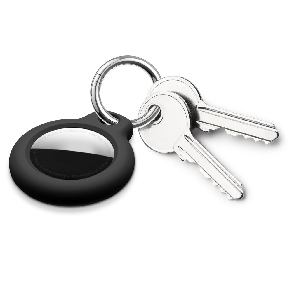 Tech-Protect Tech-Protect Apple AirTag 2/1 2-PACK Hållare Rough Svart