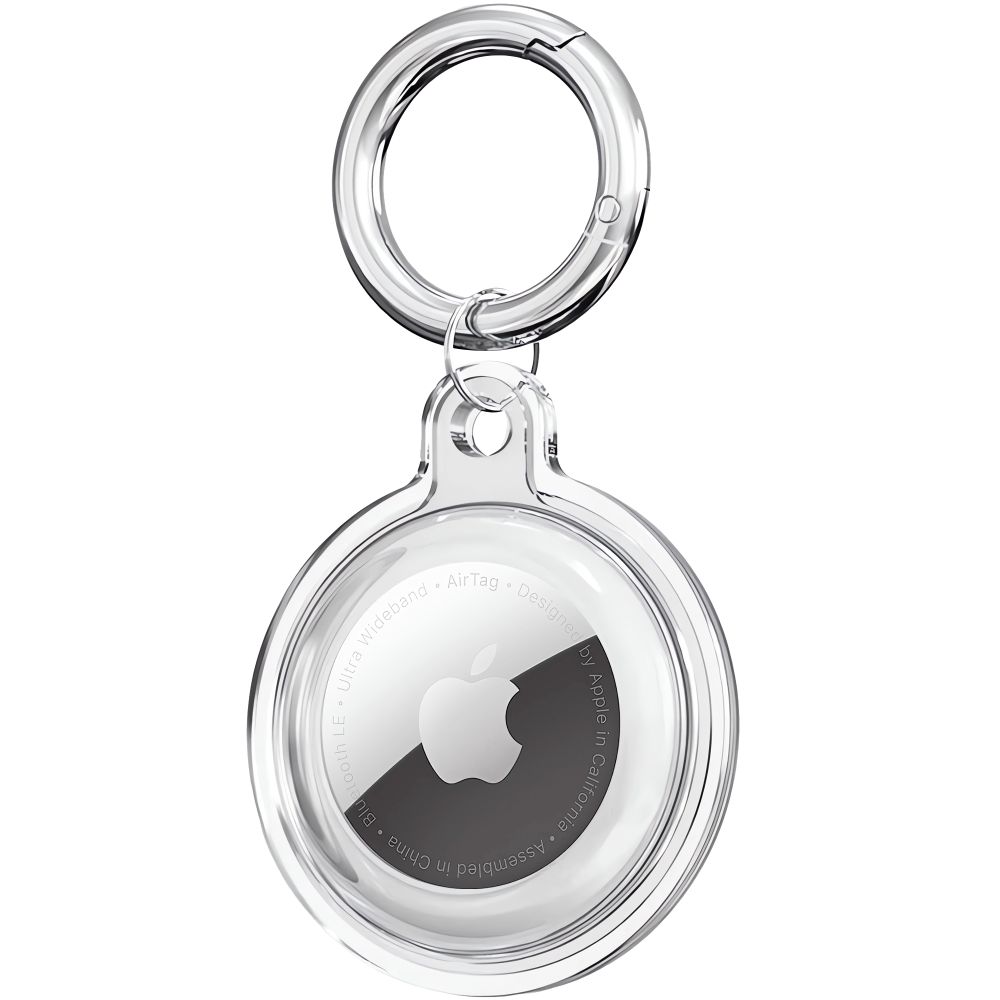 Tech-Protect Tech-Protect Apple AirTag 2/1 4-PACK Hållare Icon Transparent