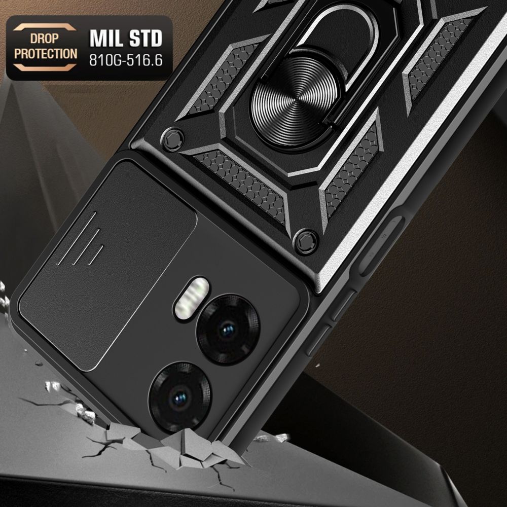 Tech-Protect Tech-Protect Motorola Moto G35 5G Skal CamShield Pro Svart