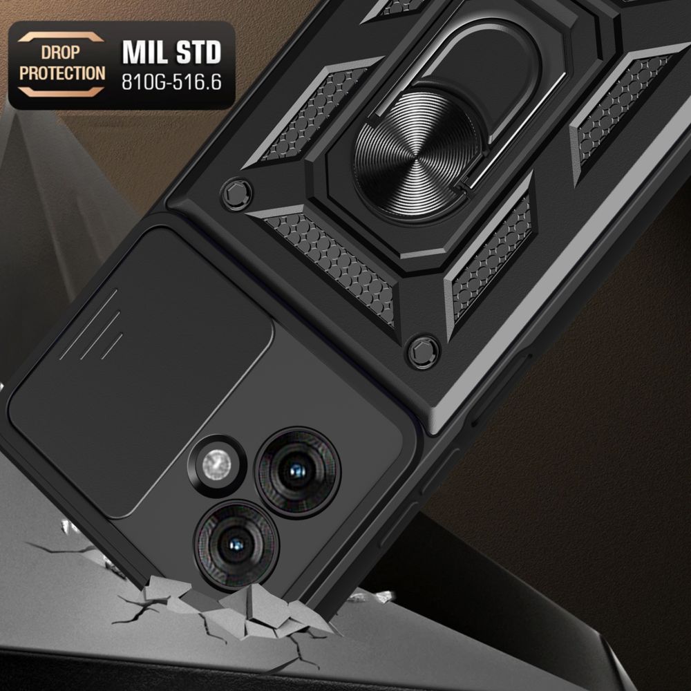 Tech-Protect Tech-Protect Motorola Moto G55 5G Skal CamShield Pro Svart