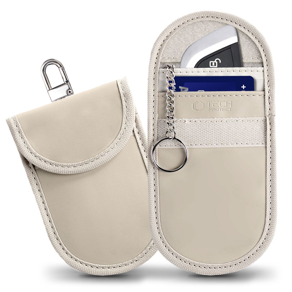 Tech-Protect Tech-Protect RFID Signalblockerande Fodral Caffe Latte