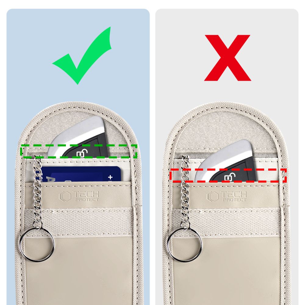 Tech-Protect Tech-Protect RFID Signalblockerande Fodral Caffe Latte