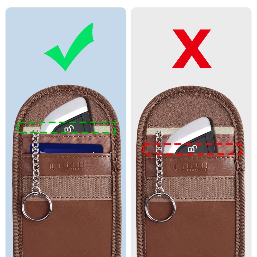 Tech-Protect Tech-Protect RFID Signalblockerande Fodral Espresso