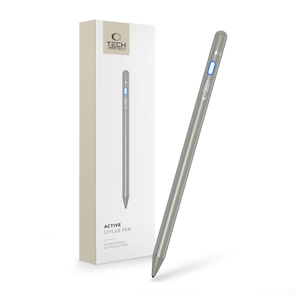 Tech-Protect Tech-Protect Active Stylus Touchpenna Titanium