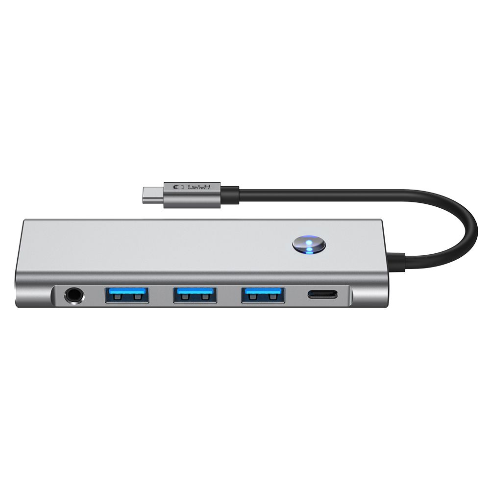 Tech-Protect Tech-Protect 9in1 USB-C Hub - USB-C/USB-A/HDMI/SD/TF/AV3.5