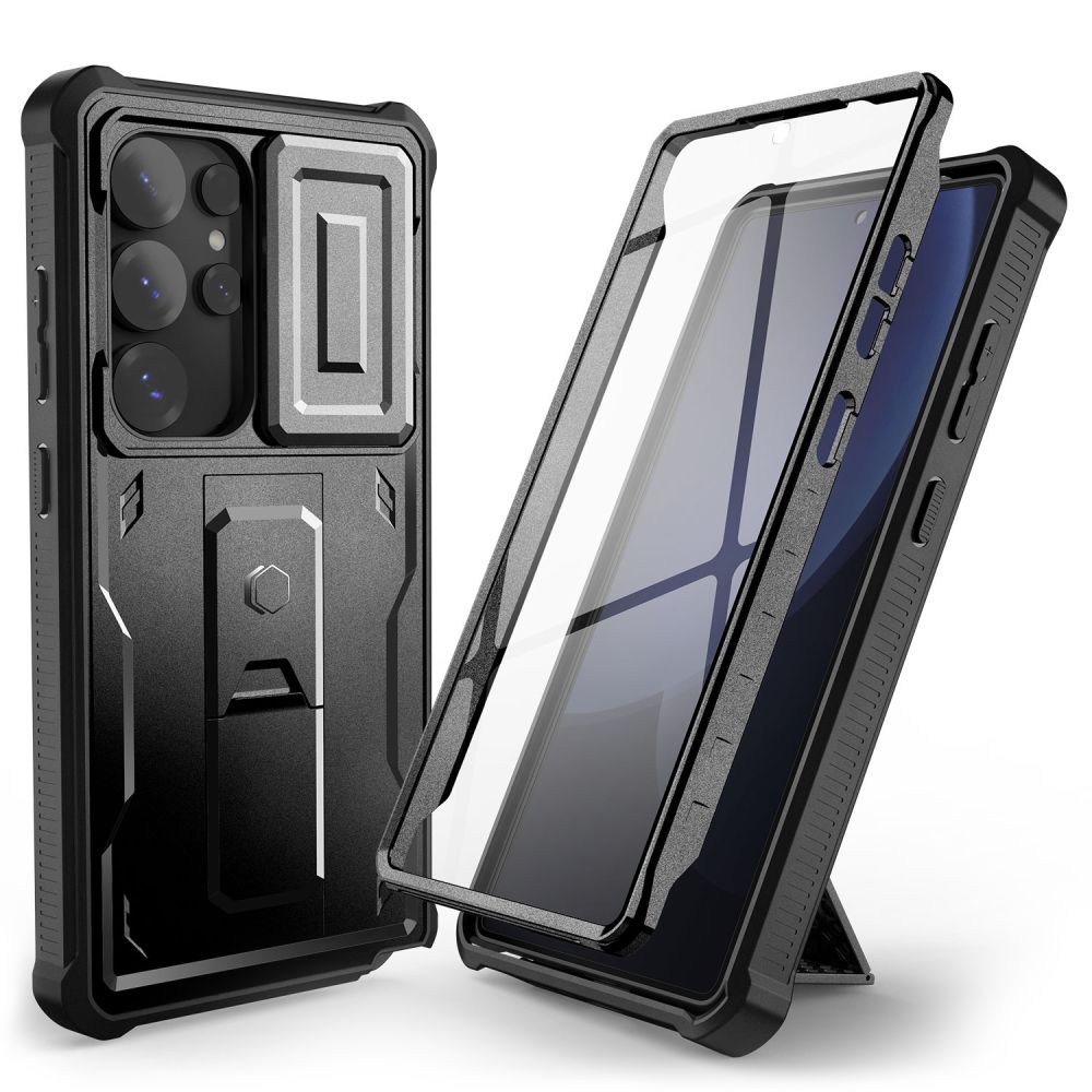 Tech-Protect Tech-Protect Samsung Galaxy S25 Ultra Skal Kevlar Cam+ Svart