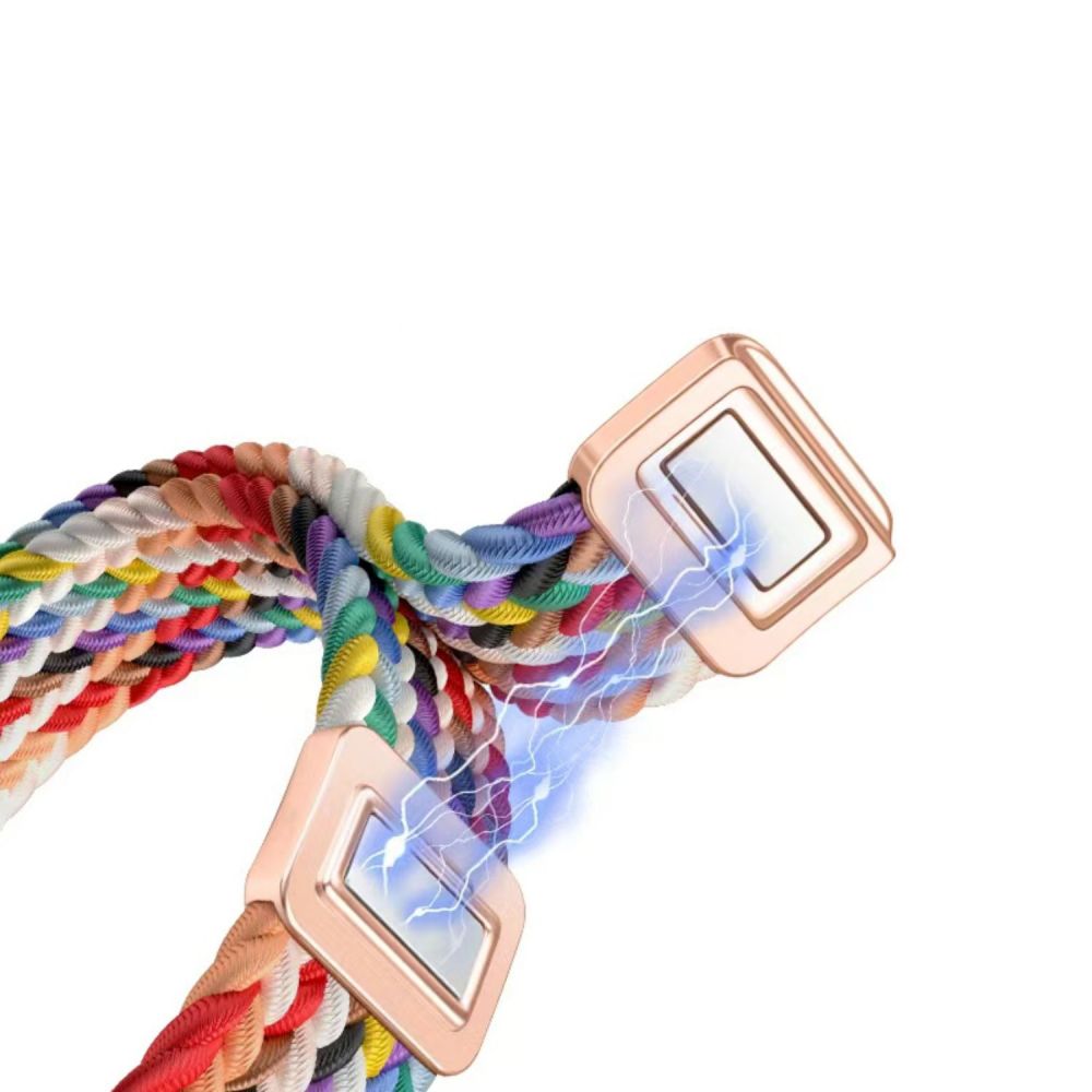 Tech-Protect Tech-Protect Xiaomi Smart Band 10/9/8 Armband NylonMag Svart