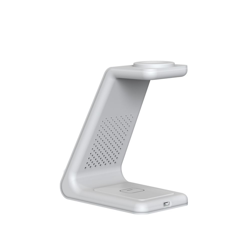 Tech-Protect Tech-Protect 15W Qi 3in1 Trådlös Laddare Apple Vit
