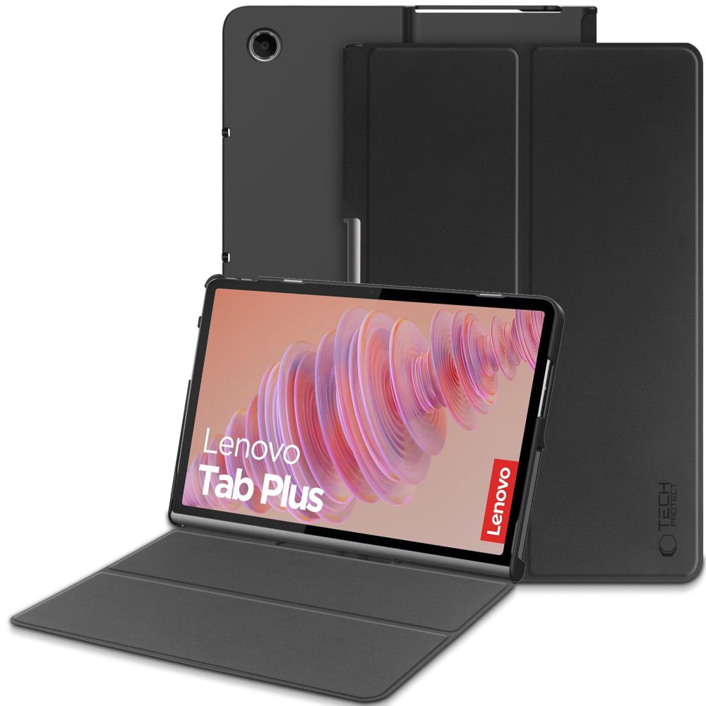 Tech-Protect Tech-Protect Lenovo Tab Plus Fodral SmartCase Svart
