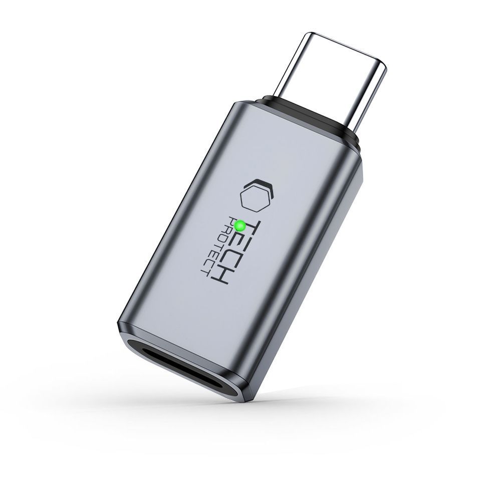 Tech-Protect Tech-Protect USB-C - Lightning Ljudadapter Ultraboost Grå