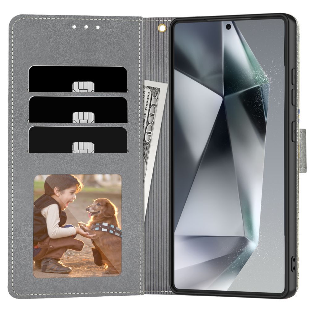 Tech-Protect Tech-Protect Galaxy A56 5G Fodral Läder Spring Flowers