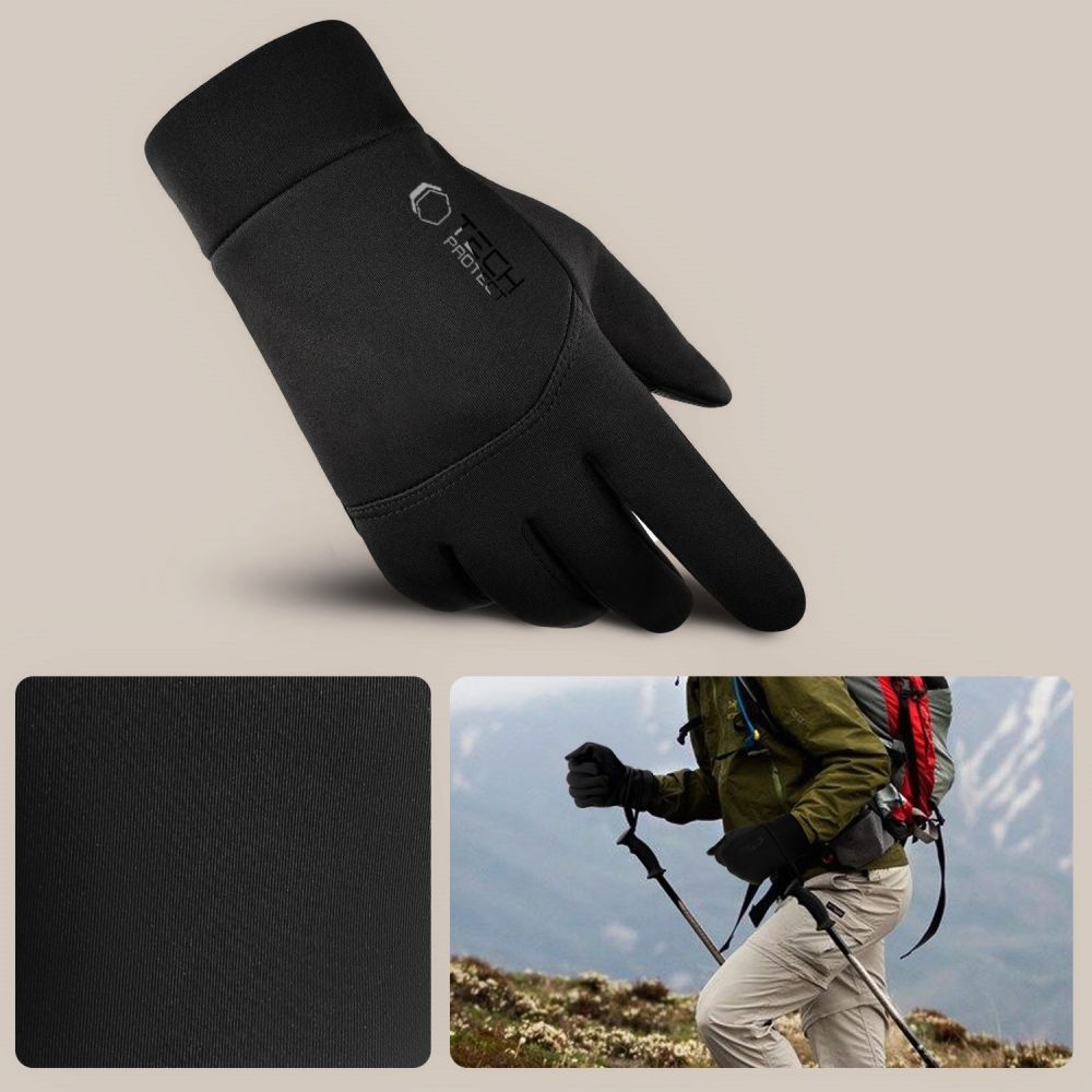 Tech-Protect Tech-Protect Handskar Med Touchfunktion Storlek M Svart