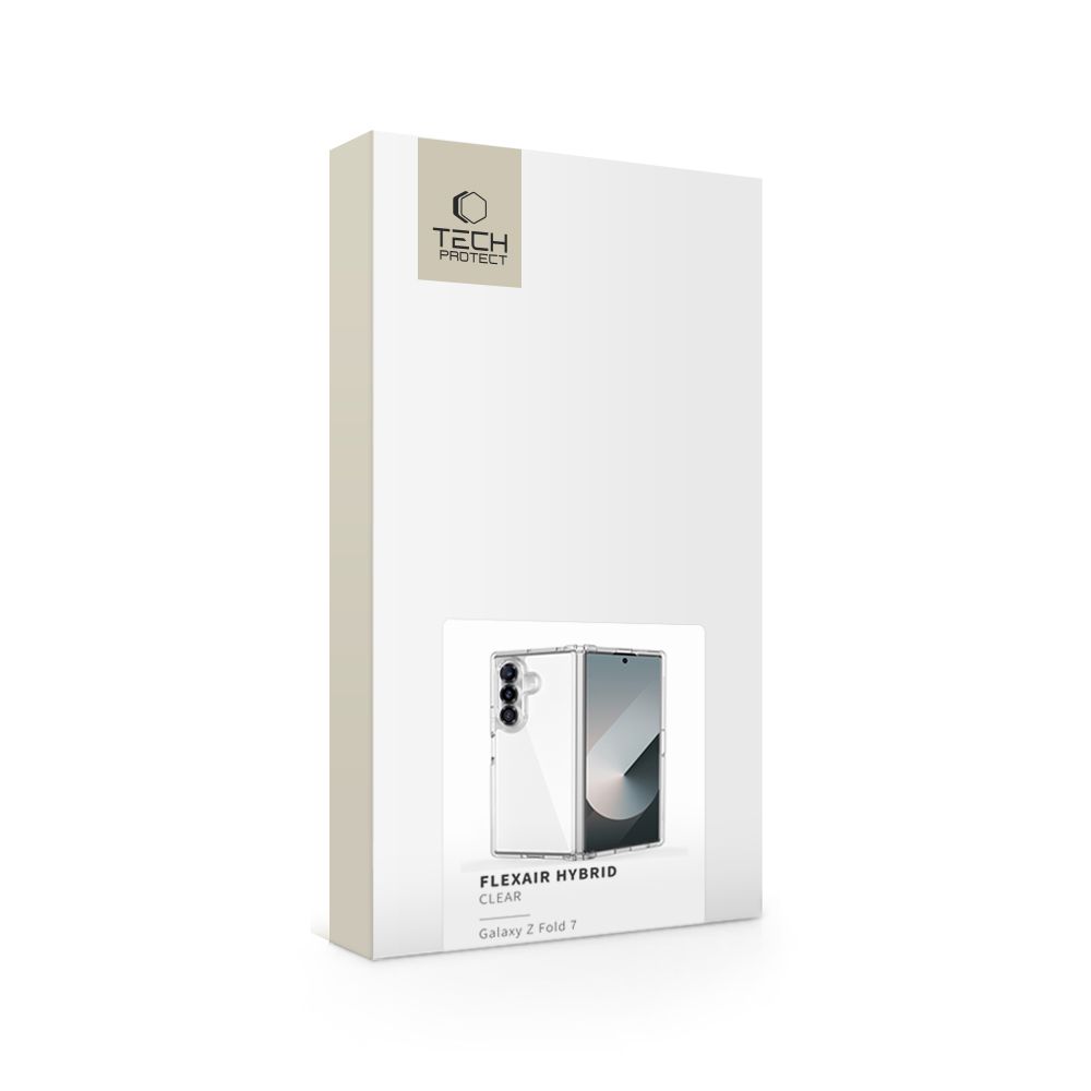 Tech-Protect Tech-Protect Galaxy Z Fold 7 Skal FlexAir Hybrid Transparent