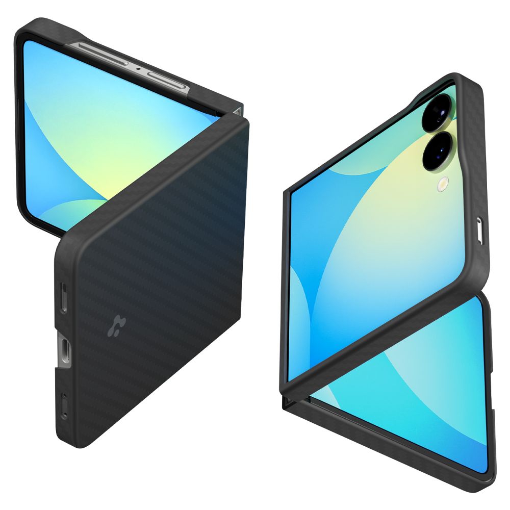 Spigen Spigen Galaxy Z Flip 7 Skal AirSkin Aramid Svart