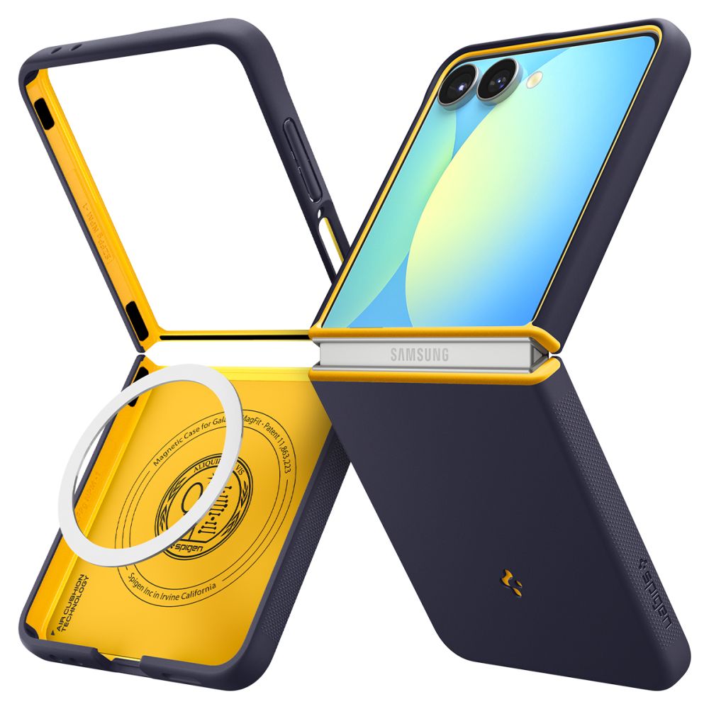 Spigen Spigen Galaxy Z Flip 7 Skal MagSafe Nano Pop Blueberry Navy