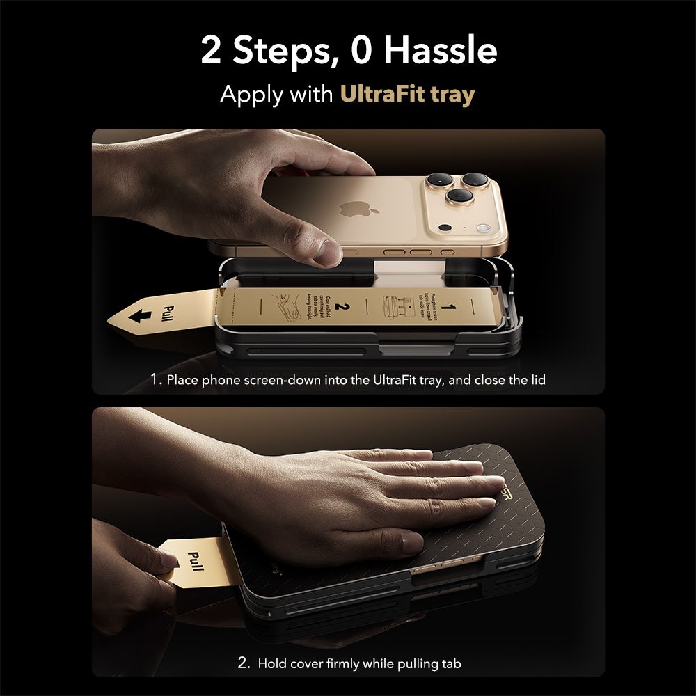 ESR ESR iPhone 17 Pro Max UltraFit Armorite Pro Skärmskydd Härdat Glas