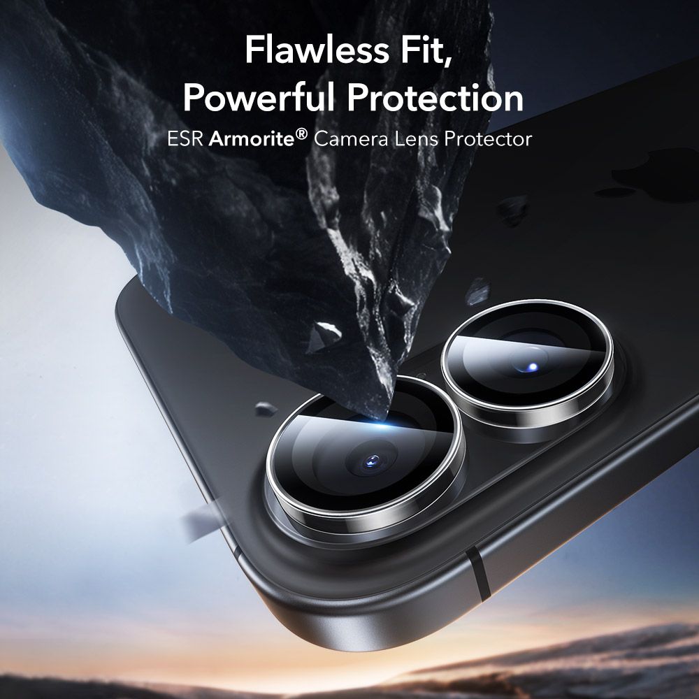 ESR ESR iPhone 16 / 16 Plus Linsskydd Armorite Transparent