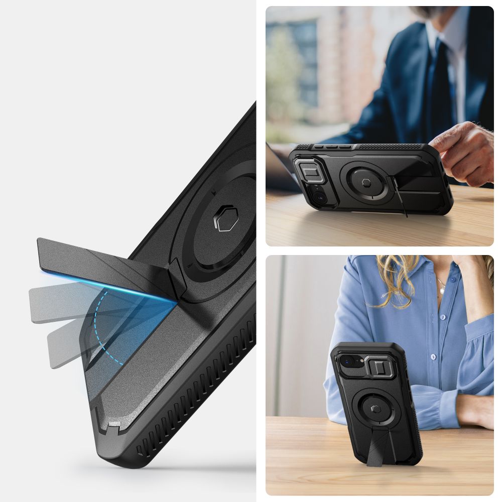 Tech-Protect Tech-Protect iPhone 16e Skal MagSafe Kevlar Svart