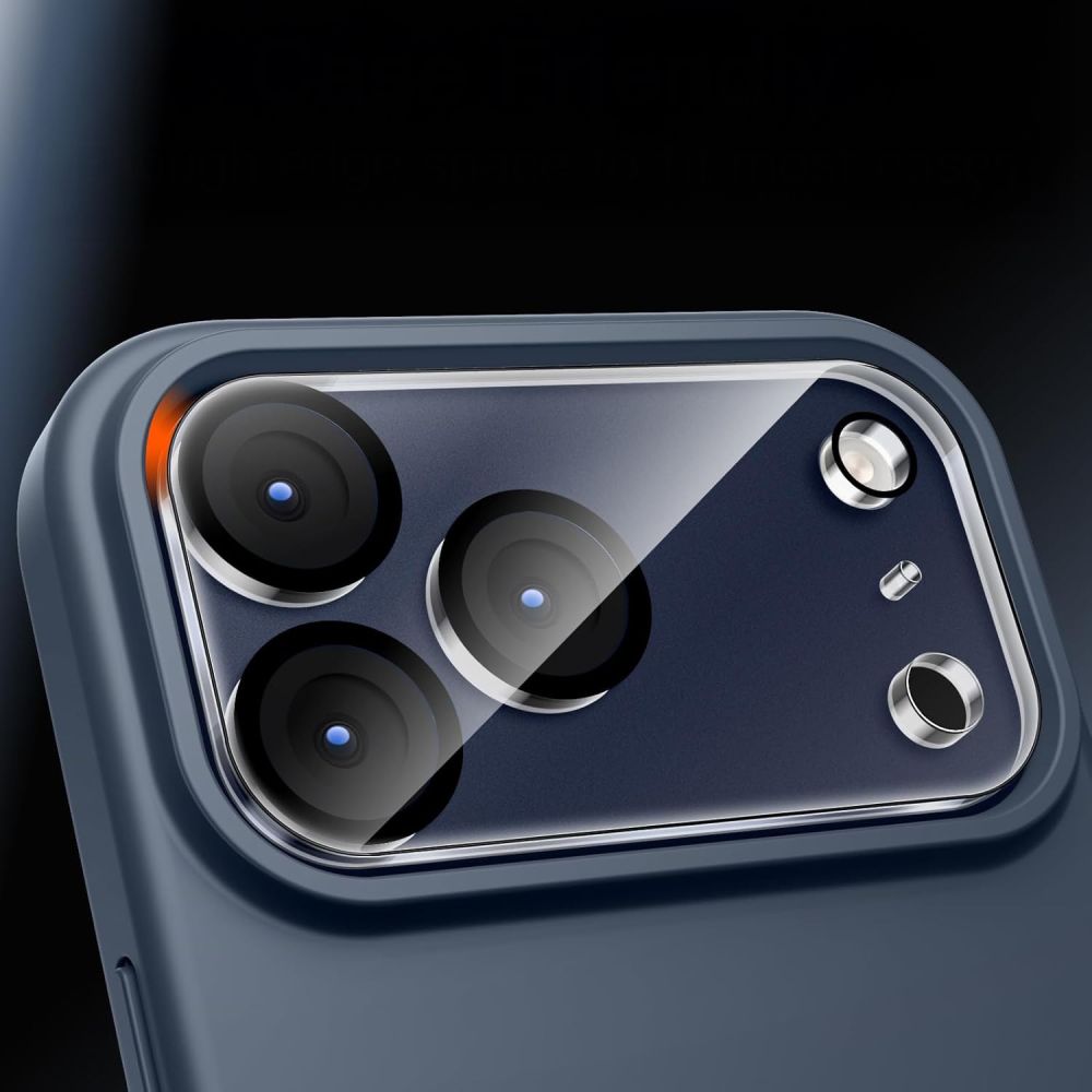 Tech-Protect Tech-Protect iPhone 17 Pro Max Linsskydd CamFit+ Transparent