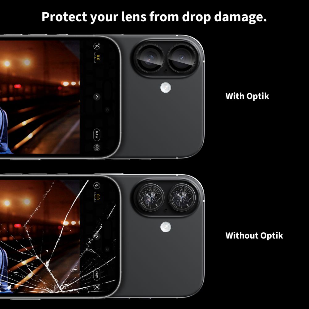 Tech-Protect Tech-Protect iPhone 17 Linsskydd CamRing Fit+ Svart