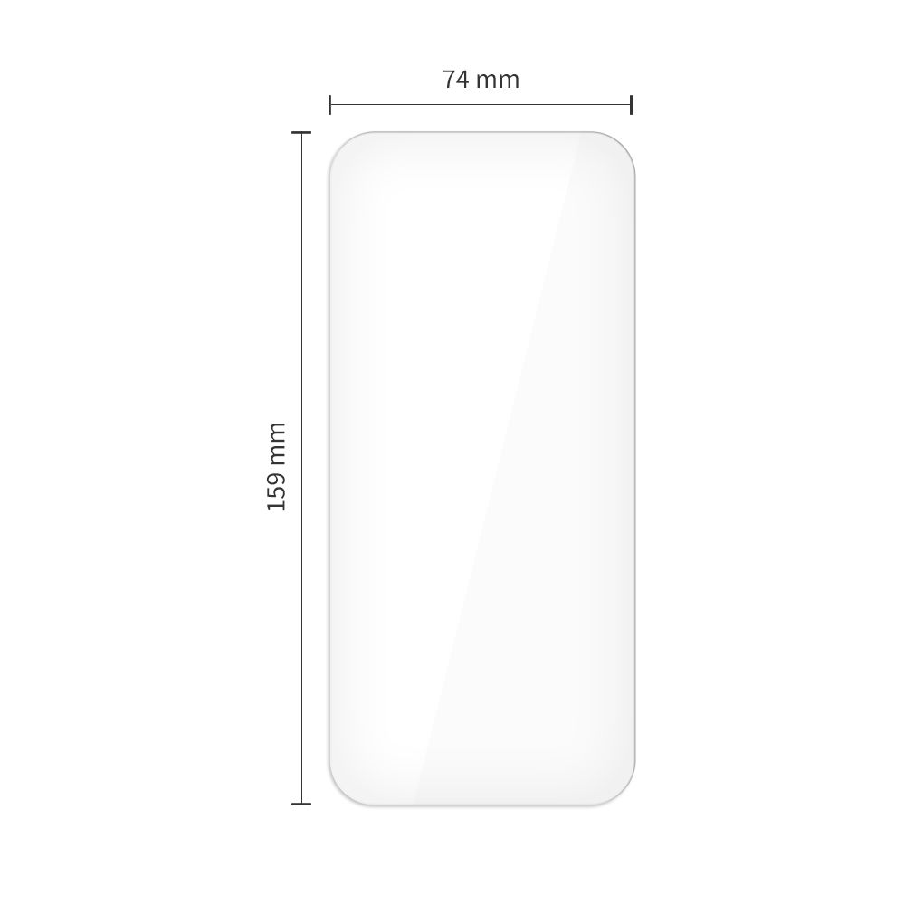 Tech-Protect Tech-Protect iPhone 17 Pro Max/16 Pro Max 3-PACK Skärmskydd/Linsskydd