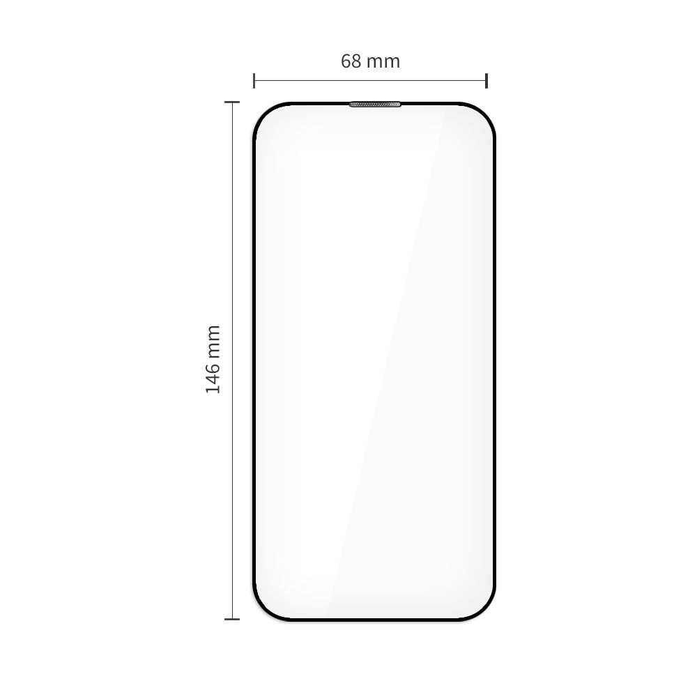 Tech-Protect Tech-Protect iPhone 17 2-PACK Skärmskydd Quick Set+ Svart