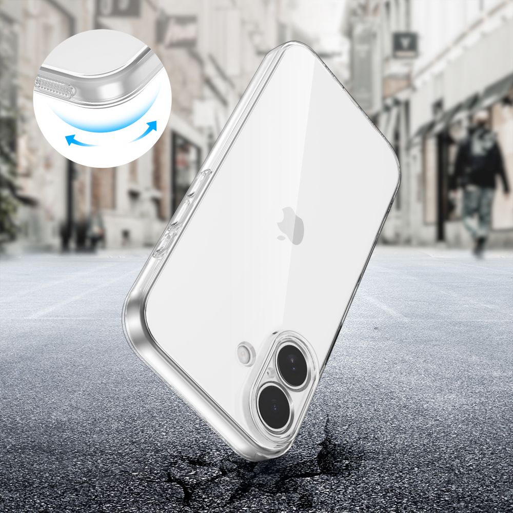Tech-Protect Tech-Protect iPhone 17 Skal FlexAir Transparent