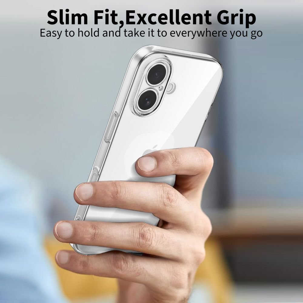 Tech-Protect Tech-Protect iPhone 17 Skal FlexAir Transparent