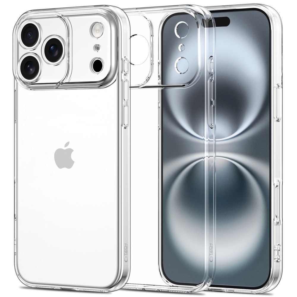 Tech-Protect Tech-Protect iPhone 17 Pro Skal FlexAir Transparent