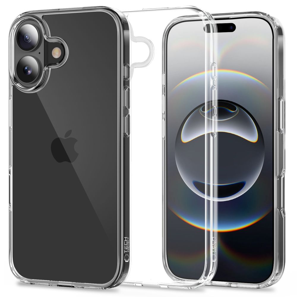 Tech-Protect Tech-Protect iPhone 17 Skal FlexAir Hybrid Transparent