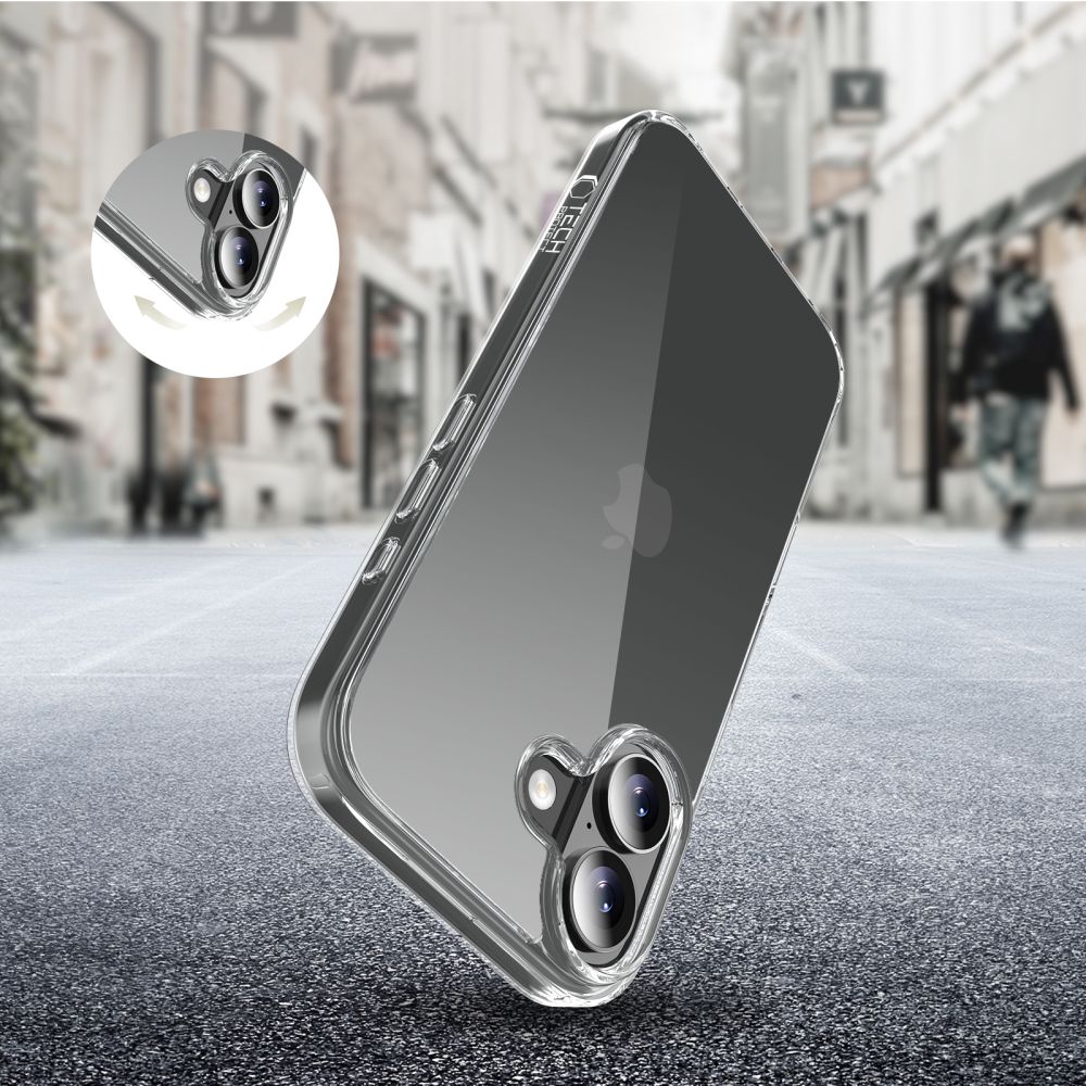 Tech-Protect Tech-Protect iPhone 17 Skal FlexAir Hybrid Transparent