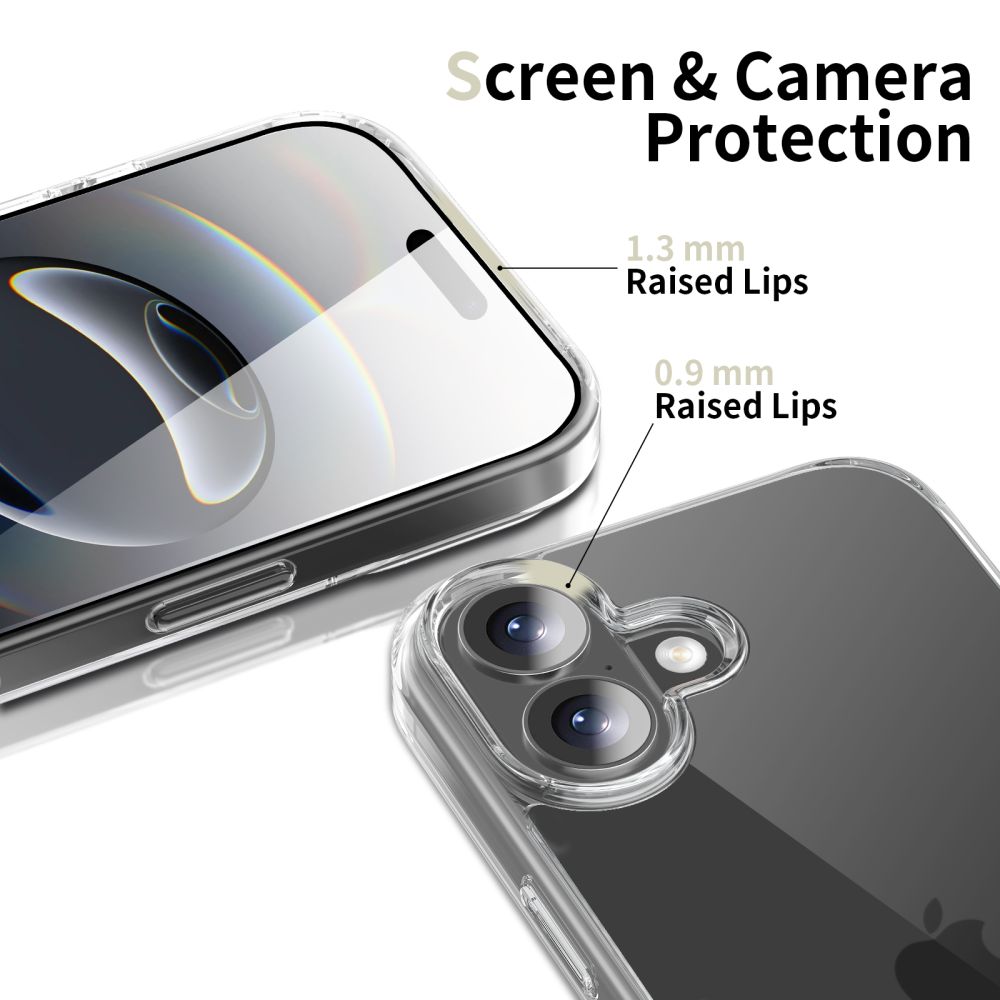 Tech-Protect Tech-Protect iPhone 17 Skal FlexAir Hybrid Transparent