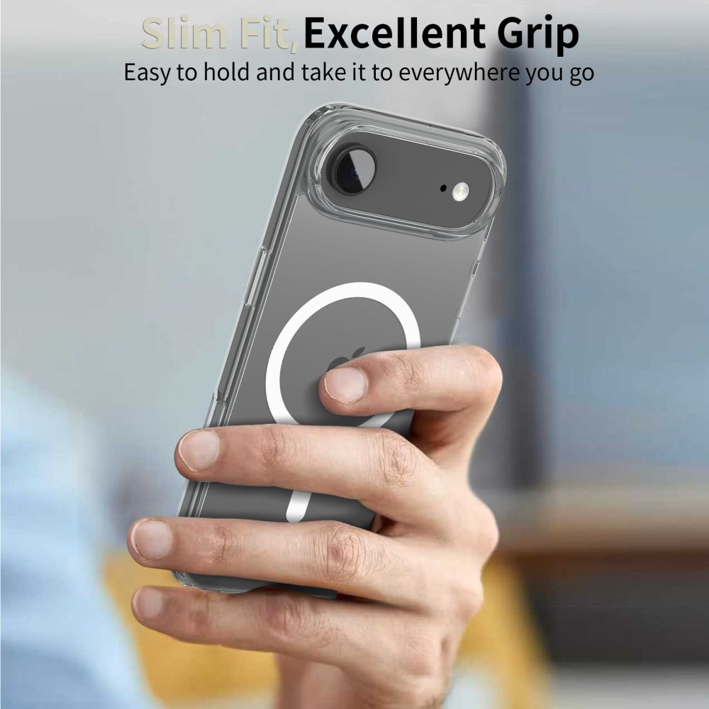 Tech-Protect Tech-Protect iPhone Air Skal MagSafe FlexAir Hybrid Transparent