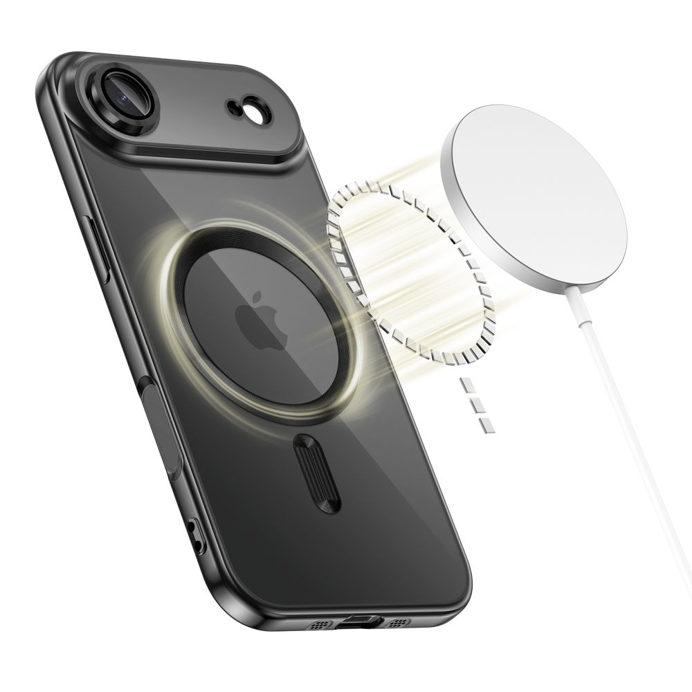 Tech-Protect Tech-Protect iPhone Air Skal MagSafe MagFlex Shiny Black