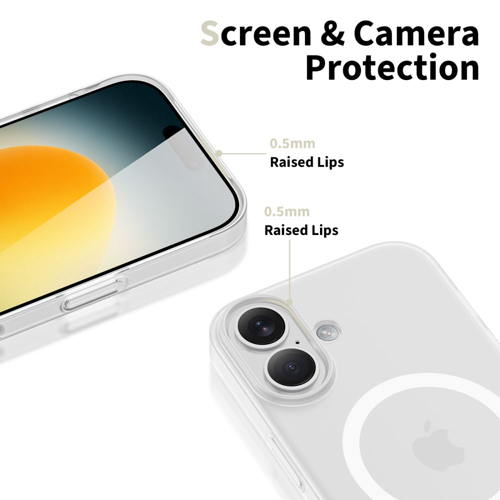 Tech-Protect Tech-Protect iPhone 17 Skal MagSafe MagSlim Matt Vit
