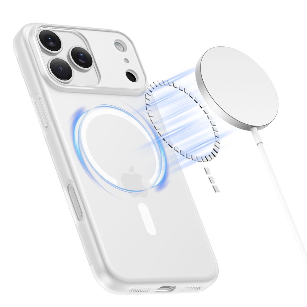 Tech-Protect Tech-Protect iPhone 17 Pro Max Skal MagSafe MagSlim Matt Vit
