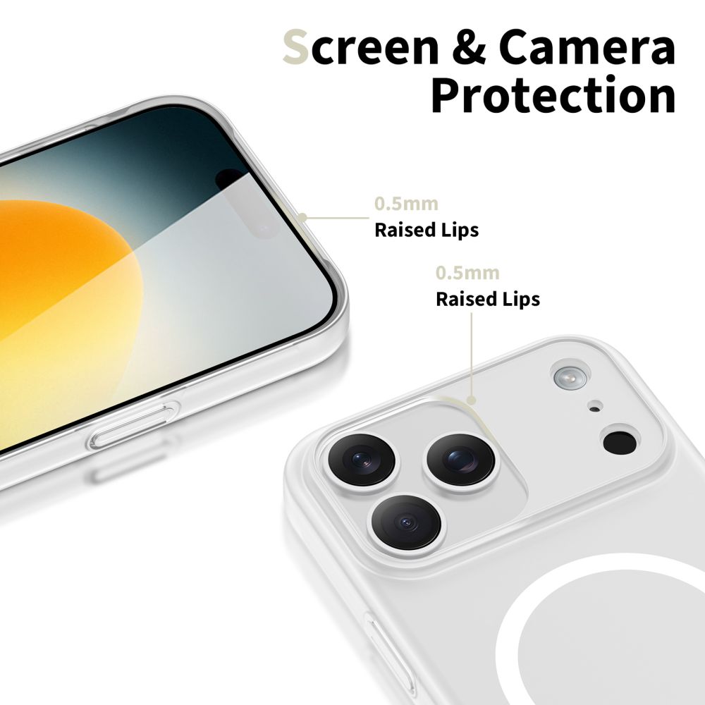 Tech-Protect Tech-Protect iPhone 17 Pro Max Skal MagSafe MagSlim Matt Vit