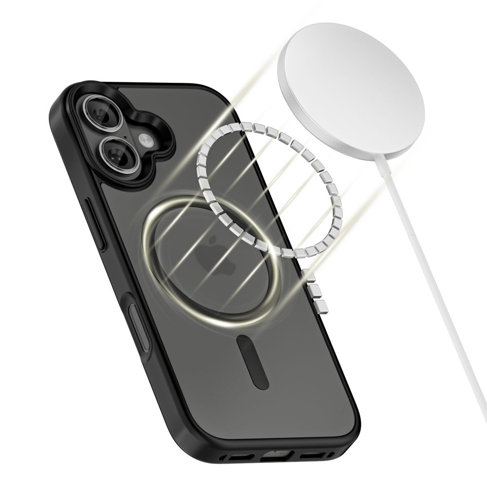 Tech-Protect Tech-Protect iPhone 17 Skal MagSafe MagMat Matt Svart