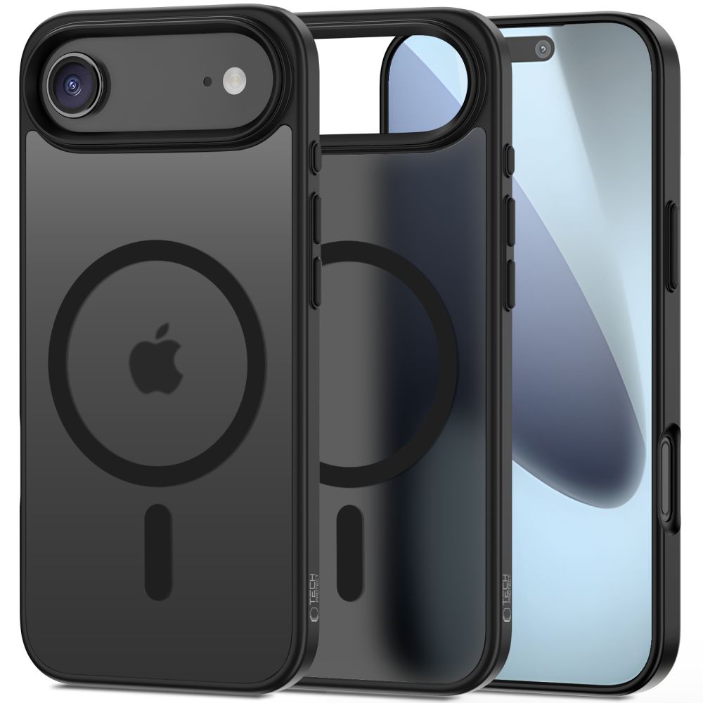 Tech-Protect Tech-Protect iPhone Air Skal MagSafe MagMat Matt Svart
