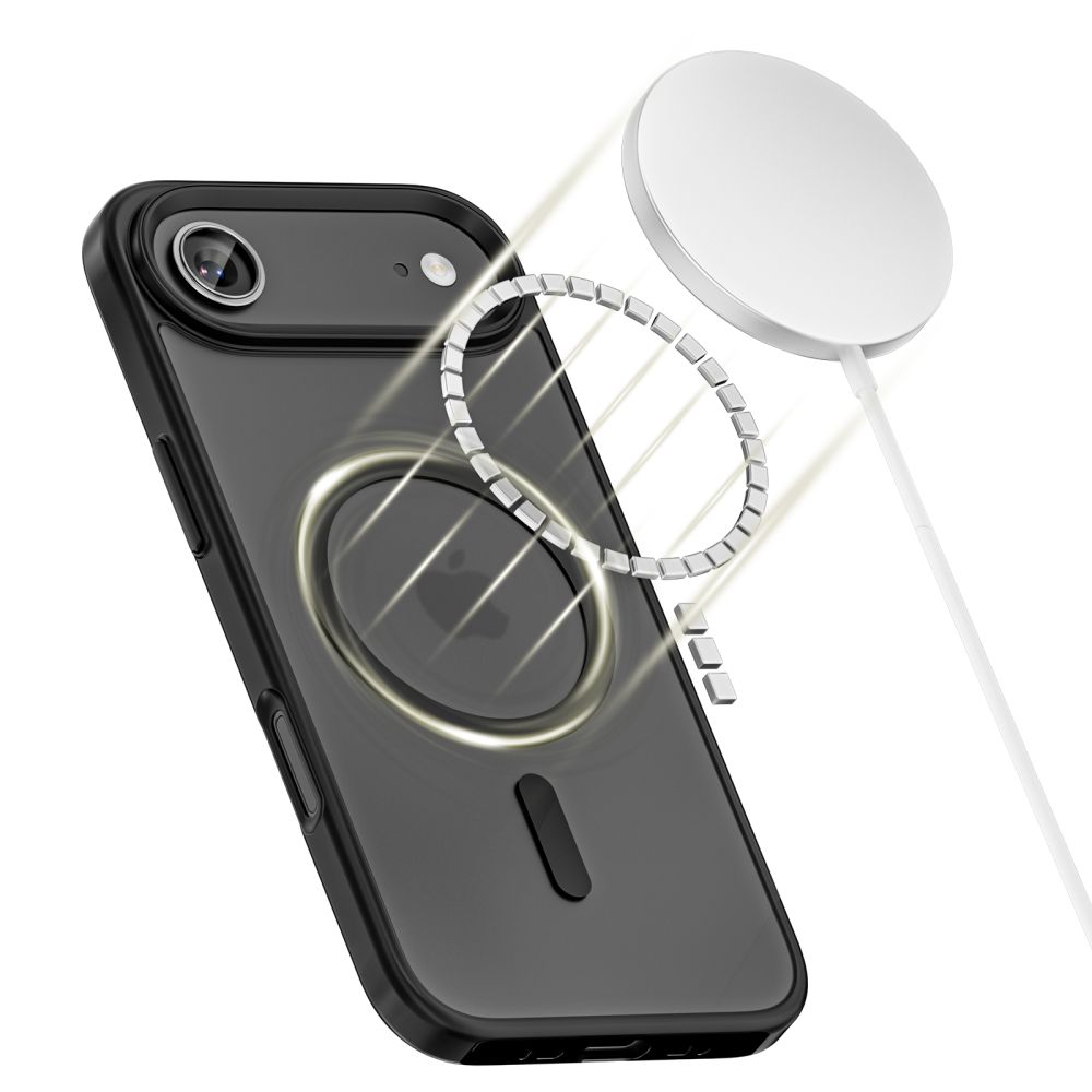 Tech-Protect Tech-Protect iPhone Air Skal MagSafe MagMat Matt Svart