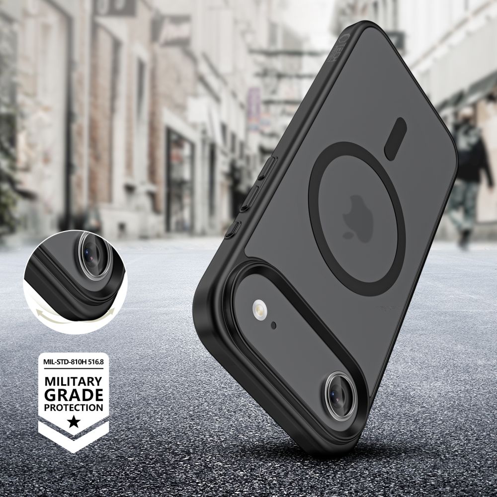 Tech-Protect Tech-Protect iPhone Air Skal MagSafe MagMat Matt Svart