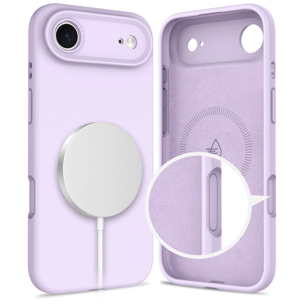 Tech-Protect Tech-Protect iPhone Air Skal MagSafe Silicone Mauve