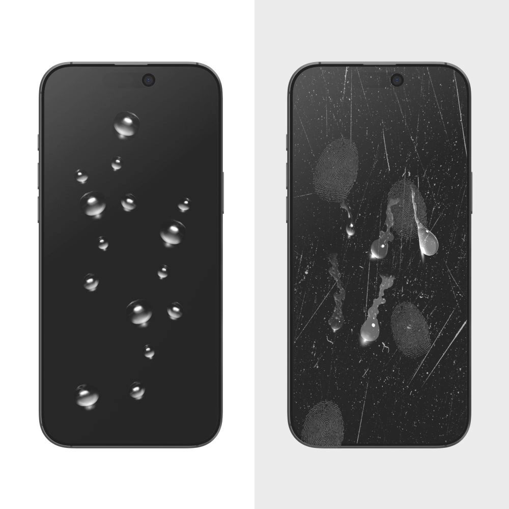 Tech-Protect Tech-Protect iPhone 16 / 15 2-PACK Skärmskydd Quick Set Spy+ Privacy