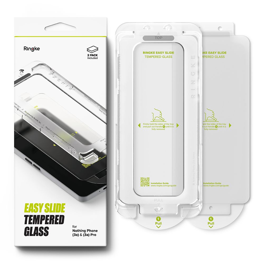 Ringke Ringke Nothing Phone 3a/3a Pro 2-PACK Easy Slide Skärmskydd