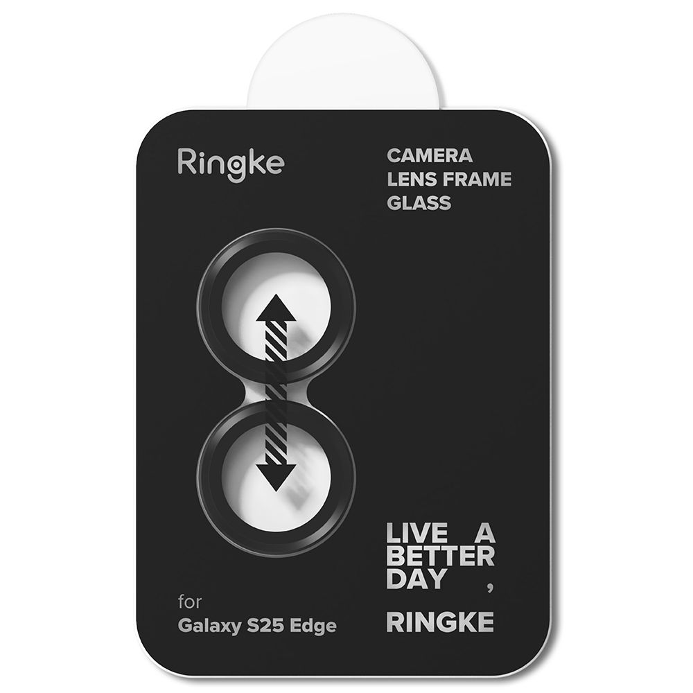 Ringke Ringke Samsung Galaxy S25 Edge Linsskydd Härdat Glas Svart