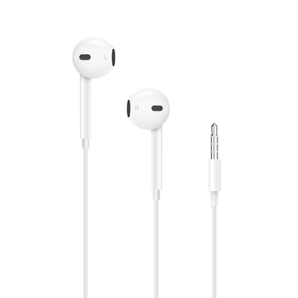 Tech-Protect Tech-Protect In-Ear Hörlurar 3.5 mm AUX UltraBoost Vit