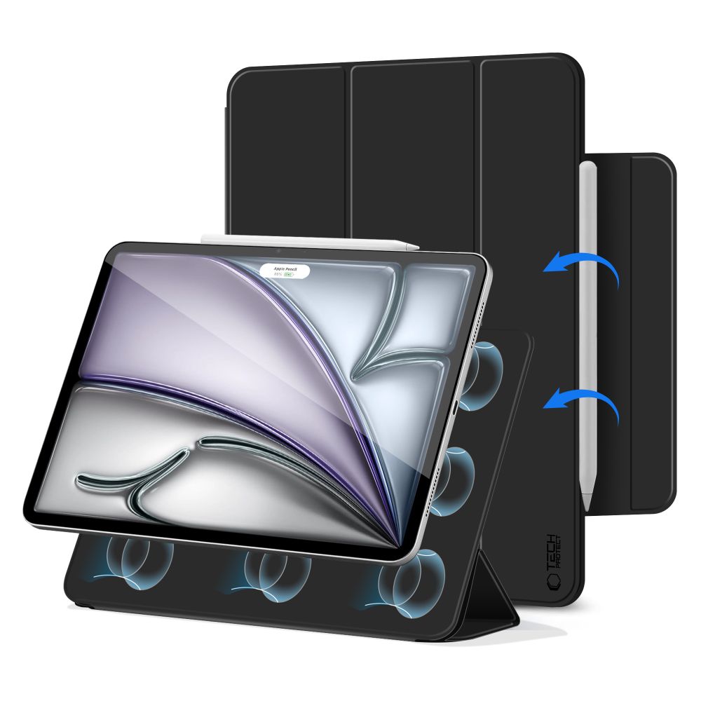 Tech-Protect Tech-Protect iPad Air 13 2026-2024 Fodral SC Magnetic Svart