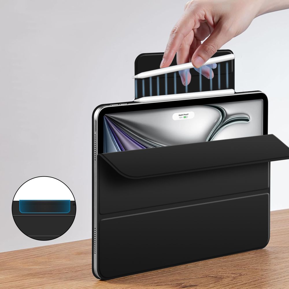 Tech-Protect Tech-Protect iPad Air 13 2026-2024 Fodral SC Magnetic Svart