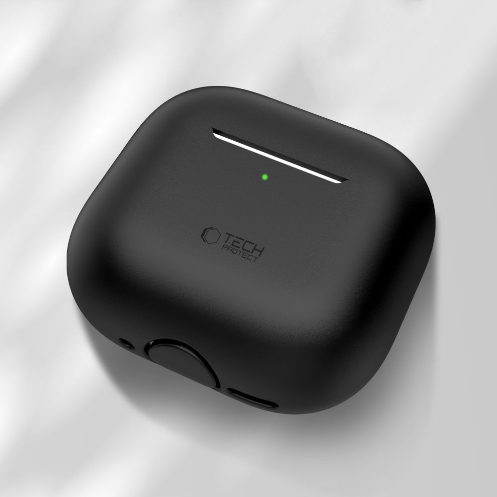 Tech-Protect Tech-Protect AirPods 4 Skal Silikon Svart