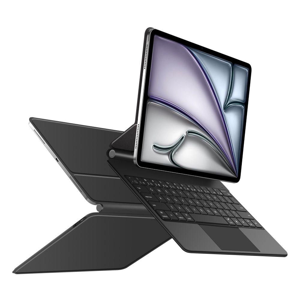 Tech-Protect T-P iPad Air 13 2026-2024/Pro 12.9 2022-2020 Fodral SC Tangentbord